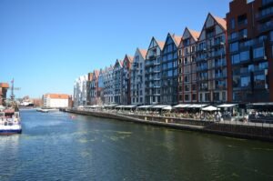 city, gdansk, river