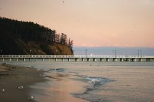 cliff, gdynia, poland
